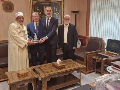 Visit of Chargé d’Affaires of the Iraqi Embassy - Gallery image