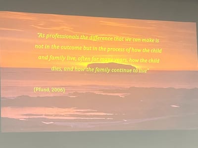 Hospice Friendly Hospitals Paediatric Network Meeting 2024 - Gallery image